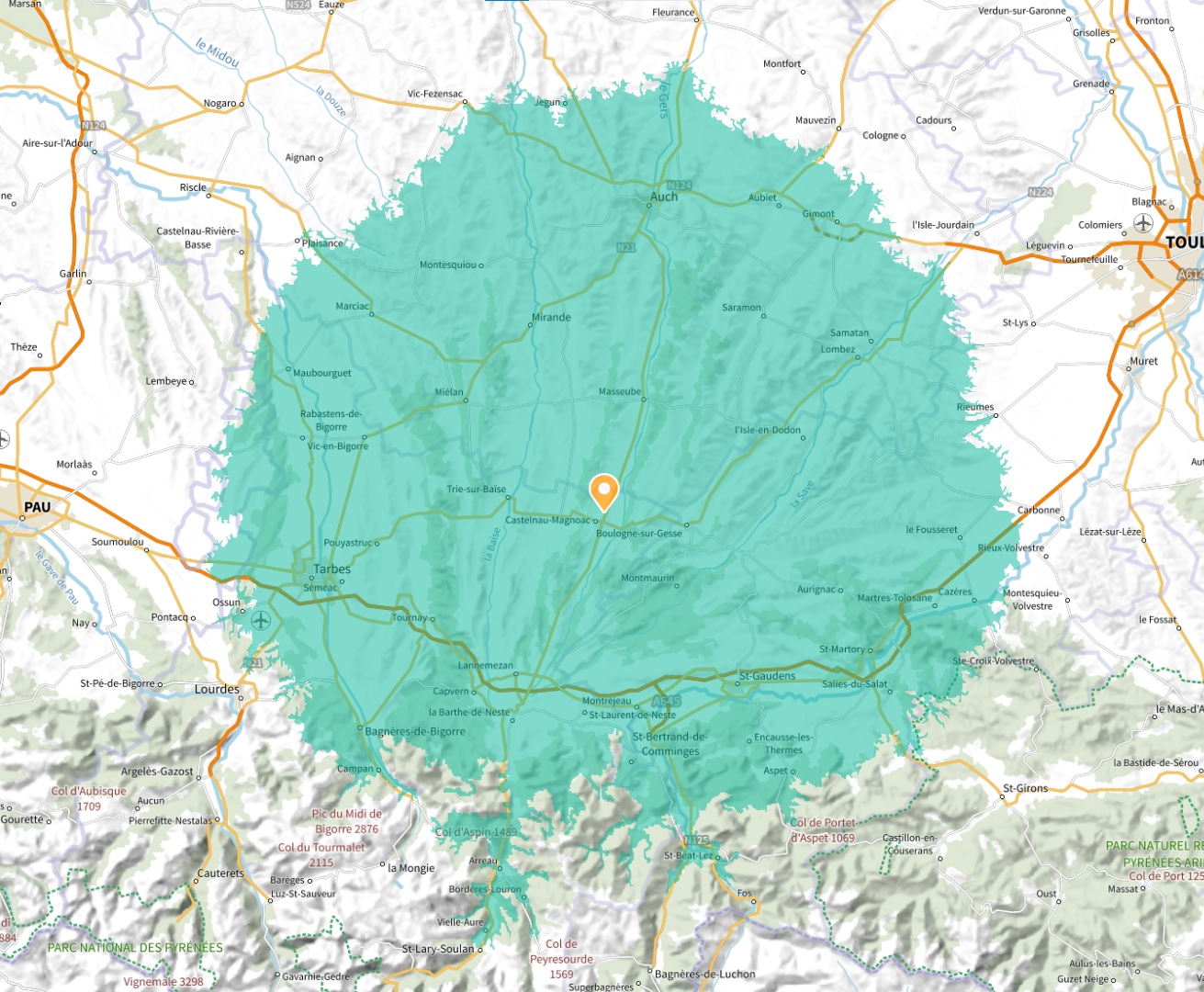 Carte de livraison